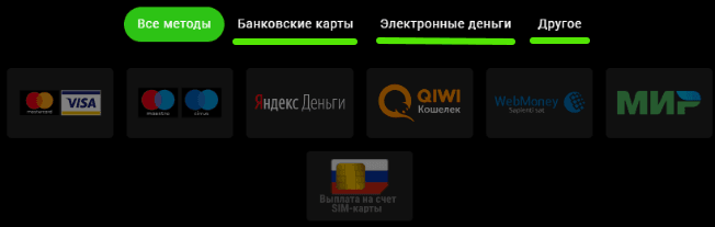 Способы вывода денег в казино Вулкан Платинум